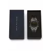 DANIEL WELLINGTON Reloj unisex DW00100765 42mm Caja de acero inoxidable oro rosa Correa de piel negra Cuarzo
