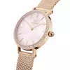 DANIEL WELLINGTON Reloj para mujer DW00100663 28 mm oro rosa acero inoxidable malla