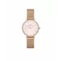 DANIEL WELLINGTON Reloj para mujer DW00100663 28 mm oro rosa acero inoxidable malla