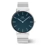 Reloj DANIEL WELLINGTON mujer DW00100776 (40mm) - Classic Petite Ashfield - malla de acero inoxidable oro rosa