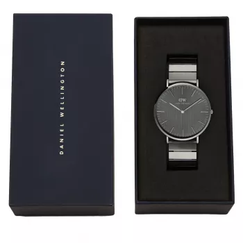 DANIEL WELLINGTON Reloj para mujer DW00100777 40 mm oro rosa NATO