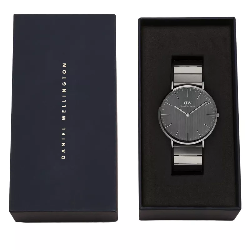 DANIEL WELLINGTON Reloj para mujer DW00100777 40 mm oro rosa NATO