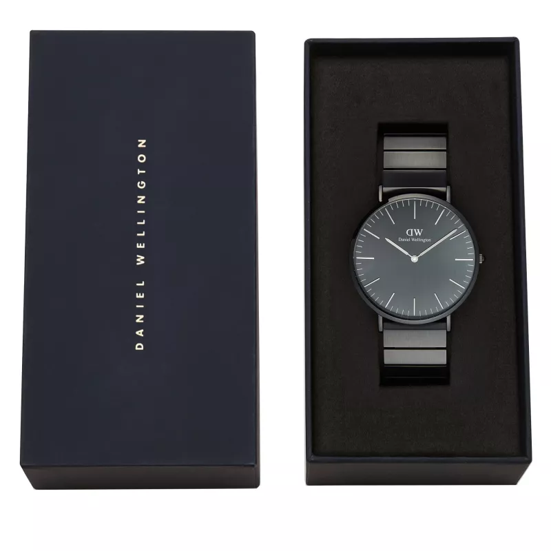 DANIEL WELLINGTON Reloj de mujer DW00100778 32mm Oro rosa acero inoxidable malla