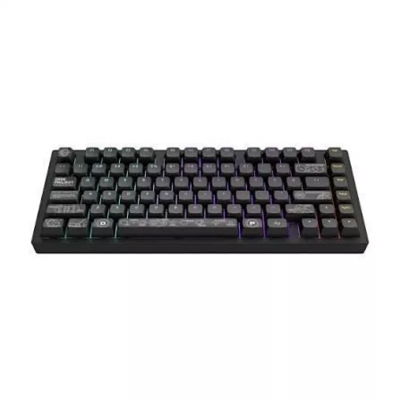 Dark Project ALU81A Terra Nova G3MS Moonstone Switch teclado mecánico, US ANSI, Negro
