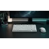 Dark Project ALU81A Terra Nova White teclado mecánico, G3MS Moonstone Switch, US ANSI