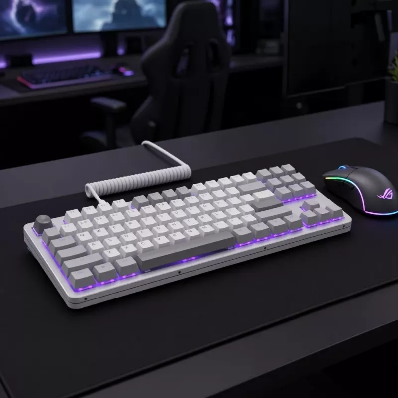 Dark Project ALU87A Daylight teclado, G3MS Zircon Switch, RU