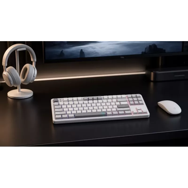 Dark Project ALU87A Daylight teclado, G3MS Zircon Switch, RU