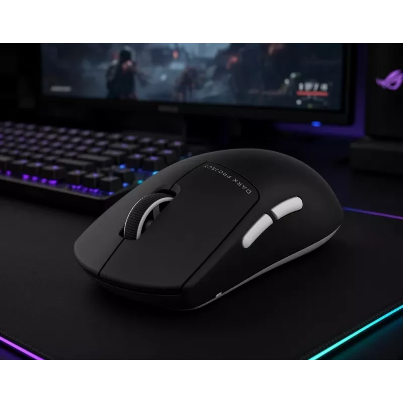 Teclado mecánico inalámbrico Dark Project Nexus Ultra ALU81A Negro