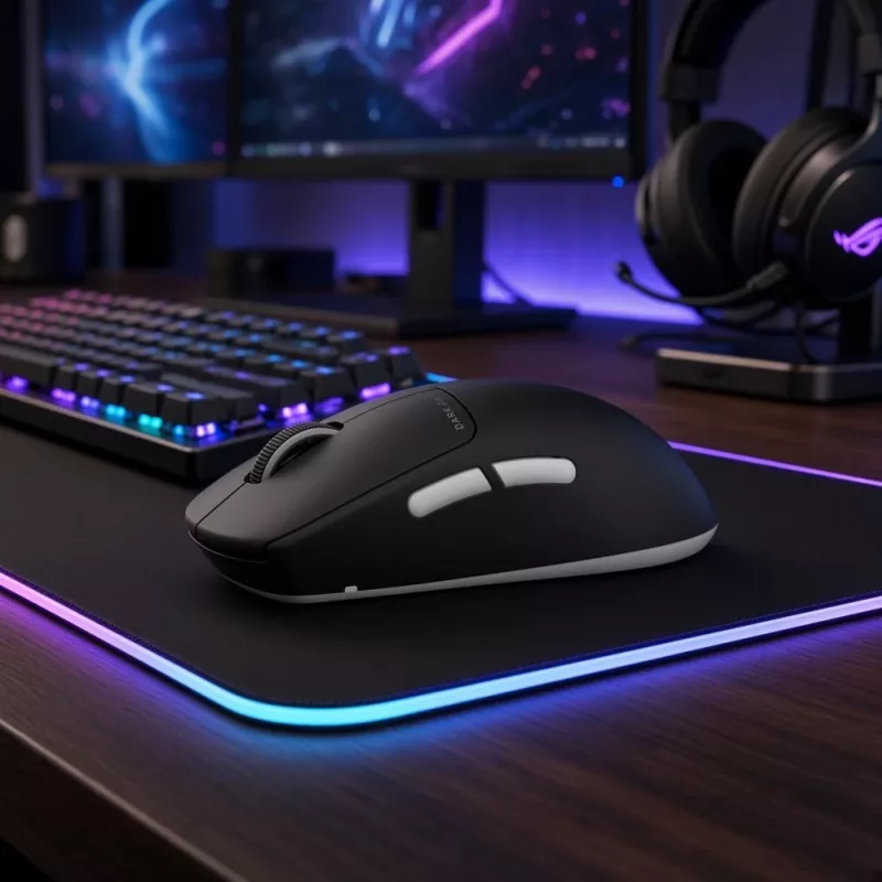 Teclado mecánico inalámbrico Dark Project Nexus Ultra ALU81A Negro