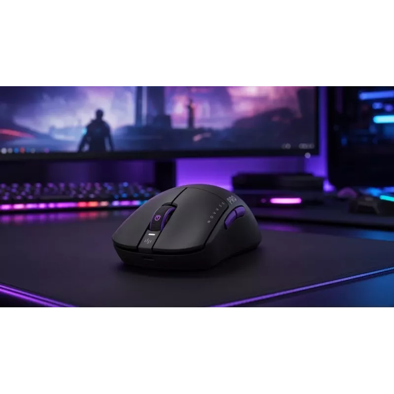 Dark Project Novus Pro Blackberry 75% teclado gaming mecánico Tri-Mode