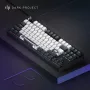 Dark Project Tamsus ALU87B Bushido teclado mecánico, G3MS Moonstone Switch, QWERTY distribución inglesa, Hot-Swappable, RGB, USB-C, carcasa de aluminio