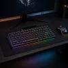 Teclado mecánico gaming TKL Dark Project Terra Nostra G3MS Moonstone Switch, US ANSI, Negro