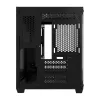 Darkflash C285MP Caja de PC mid-tower, panel lateral de cristal templado, ATX, negra