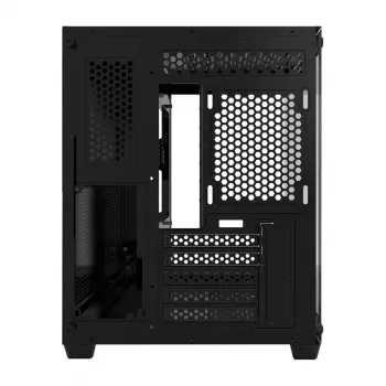 Darkflash C285MP Caja de PC mid-tower, panel lateral de cristal templado, ATX, negra