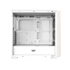 Darkflash DS900WS Caja de ordenador ATX mid-tower, blanca, cristal templado, sin ventiladores