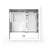 Darkflash DS900WS Caja de ordenador ATX mid-tower, blanca, cristal templado, sin ventiladores