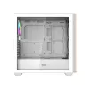 DARKFLASH DS900WS Caja Mid Tower Blanca con 4 ventiladores ARGB