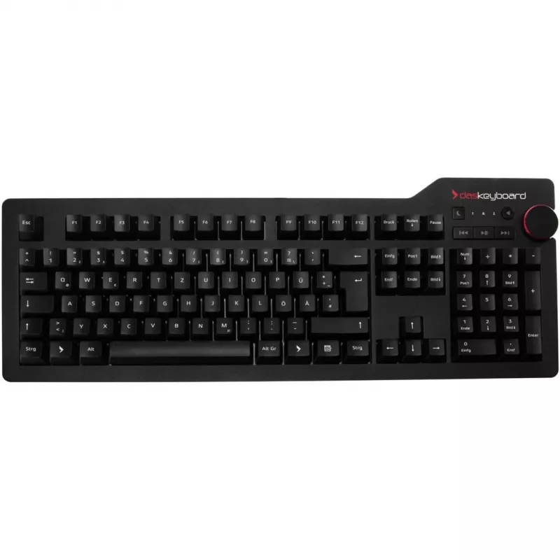 Das Keyboard 4 Professional teclado mecánico, distribución alemana, Cherry MX Brown, negro