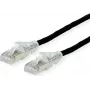 Dätwyler Cable de parcheo Cat.6 U/UTP LS0H, RJ45 AMP v2, Negro, 20 m