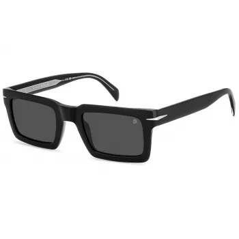 Gafas de sol de hombre DAVID BECKHAM DB-7126-S-807 - montura negra, lentes grises, 51 mm