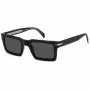 Gafas de sol de hombre DAVID BECKHAM DB-7126-S-807 - montura negra, lentes grises, 51 mm