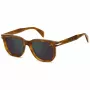 DAVID BECKHAM Gafas de sol rectangulares DB-7133-S-C9B Havana marrón 52mm