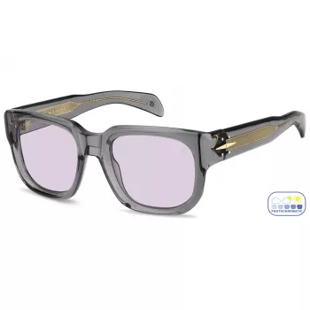 Gafas de sol de hombre David Beckham DB-7146-S-KB7 montura de acetato Havana lentes marrón degradadas 53mm
