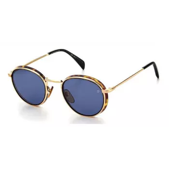 Gafas de sol de hombre DAVID BECKHAM DB1033S2IKE9K habana acetato verde poliamida 49mm