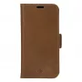 dbramante1928 Copenhagen Slim Funda tipo libro para Apple iPhone 13 Pro Max, piel granulada, marrón claro