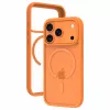 DBRAMANTE 1928 funda trasera Grenen para móvil - compatible con MagSafe - plástico reciclado - naranja - para Apple