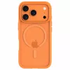 DBRAMANTE 1928 funda trasera Grenen para móvil - compatible con MagSafe - plástico reciclado - naranja - para Apple
