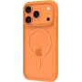 DBRAMANTE 1928 funda trasera Grenen para móvil - compatible con MagSafe - plástico reciclado - naranja - para Apple