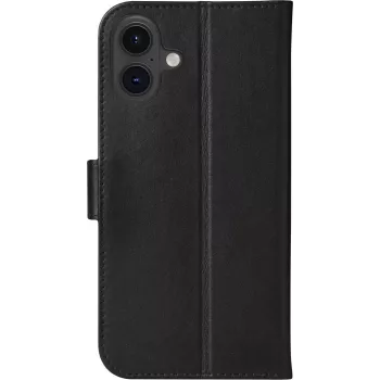 dbramante1928 Copenhagen funda tipo flip para móvil - piel auténtica - negra - para Apple iPhone 16 Plus