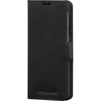 dbramante1928 Copenhagen funda tipo flip para móvil - piel auténtica - negra - para Samsung Galaxy S21+ 5G