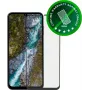 dbramante1928 eco-shield Protector de pantalla para Samsung Galaxy A25 5G, borde negro