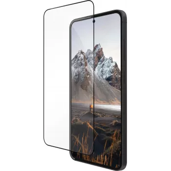 dbramante1928 Eco-shield Lámina protectora de pantalla para Samsung Galaxy S25 – cristal templado D3O, marco negro ESSSCL006486