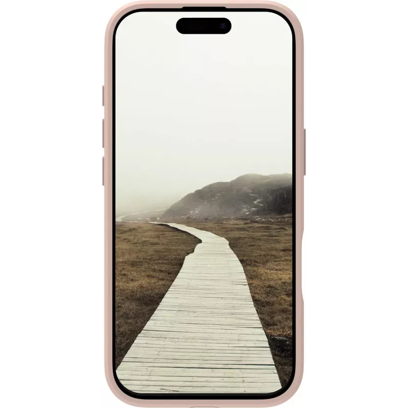dbramante1928 Greenland Pro Funda trasera para móvil - compatible con MagSafe - plástico - Rose Sand - para Apple iPhone 17