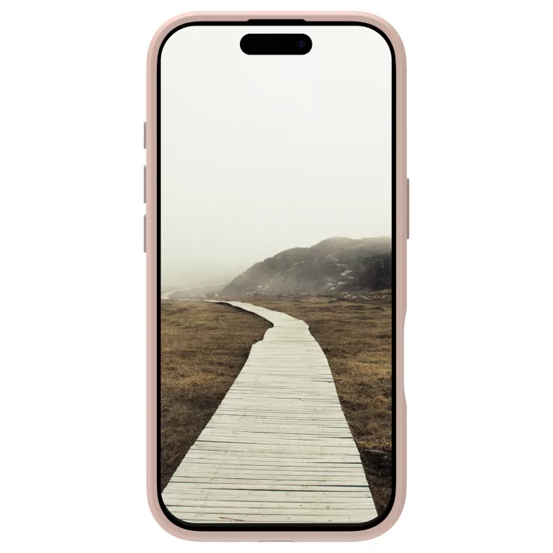 dbramante1928 Greenland Pro Funda trasera para móvil - compatible con MagSafe - plástico - Rose Sand - para Apple iPhone 17