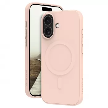 dbramante1928 Greenland Pro Funda trasera para móvil - compatible con MagSafe - plástico - Rose Sand - para Apple iPhone 17