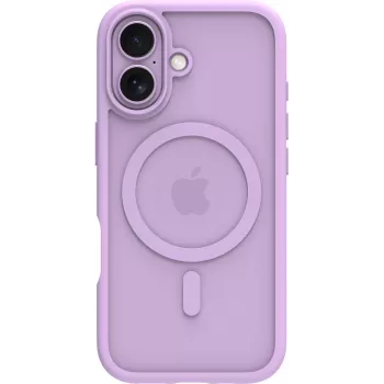 dbramante1928 Grenen Funda trasera para móvil - compatible con MagSafe - plástico - morado, transparente - para Apple iPhone 17