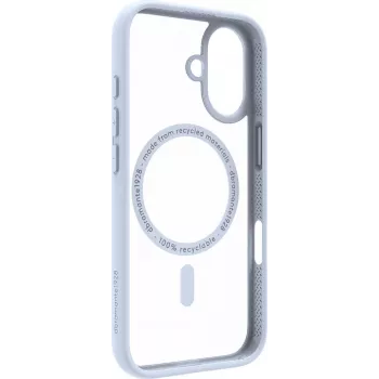 dbramante1928 Grenen Funda trasera para móvil - compatible con MagSafe - plástico - azul cielo, transparente - para Apple iPhone 17