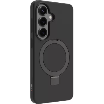 dbramante1928 Iceland Ultra tapa trasera para móvil con soporte magnético, D3O, plástico, negra, para Samsung Galaxy S26