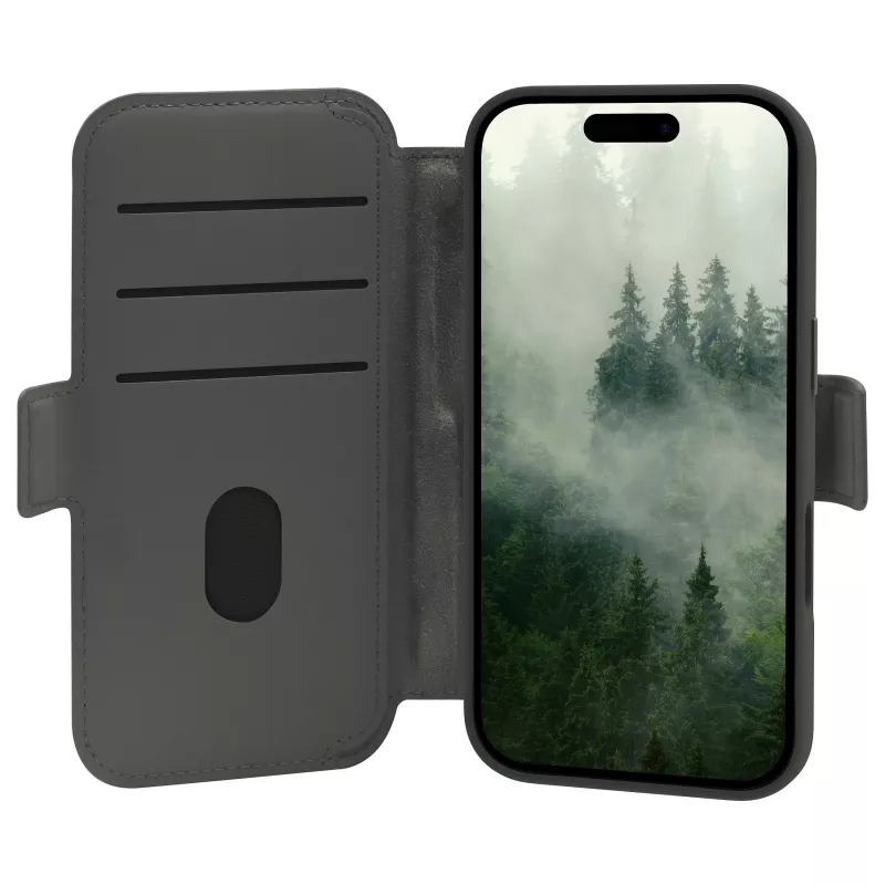 dbramante1928 Lynge funda tipo flip para móvil - compatibilidad MagSafe - Forest Shade - para Apple iPhone 17