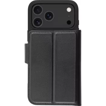 dbramante1928 Oslo Pro funda tipo flip para Apple iPhone 17 Pro Max, poliuretano, plástico, negra