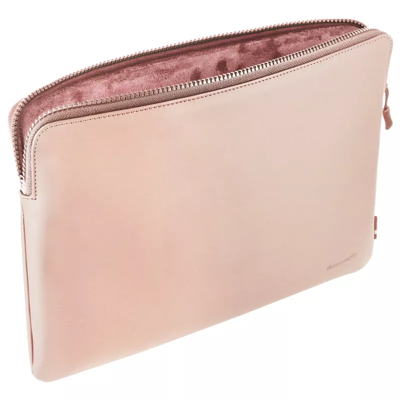 dbramante1928 Oxford ICON Funda para portátil de 15 pulgadas, piel plena flor, Rosa arena