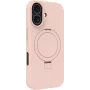 dbramante1928 Roskilde Kick Funda trasera para móvil - compatible con MagSafe - ICON - Rose Sand - para Apple iPhone 17