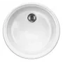 DEANTE Fregadero de cocina de cerámica 1 cubeta Blanco de encimera 520x390x200 mm