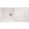 Fregadero de granito DEANTE 1 cubeta con escurridor - negro ónix, 620x500mm