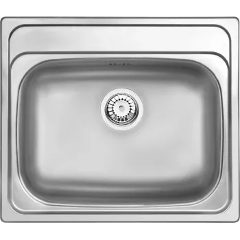 DEANTE fregadero de cocina de acero inoxidable 1 cubeta 780x430mm acabado satinado