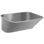 DEANTE Fregadero utilitario 1 cubeta - empotrado o de pared, acero inoxidable AISI 304, 500x400 mm